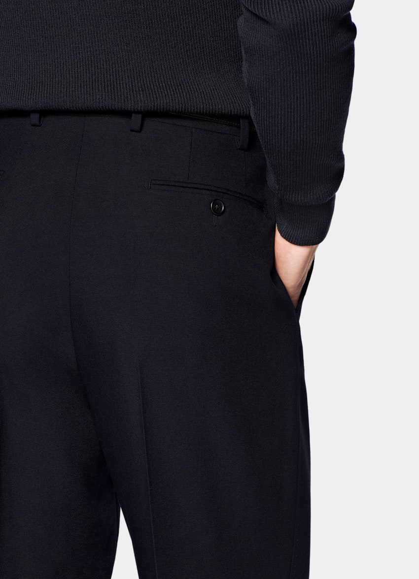 Navy Tailored Fit Havana Suit