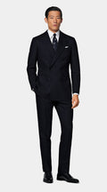 Navy Tailored Fit Havana Suit