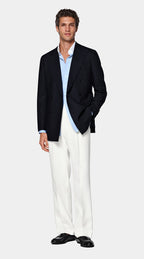 Navy Tailored Fit Havana Suit Jacket