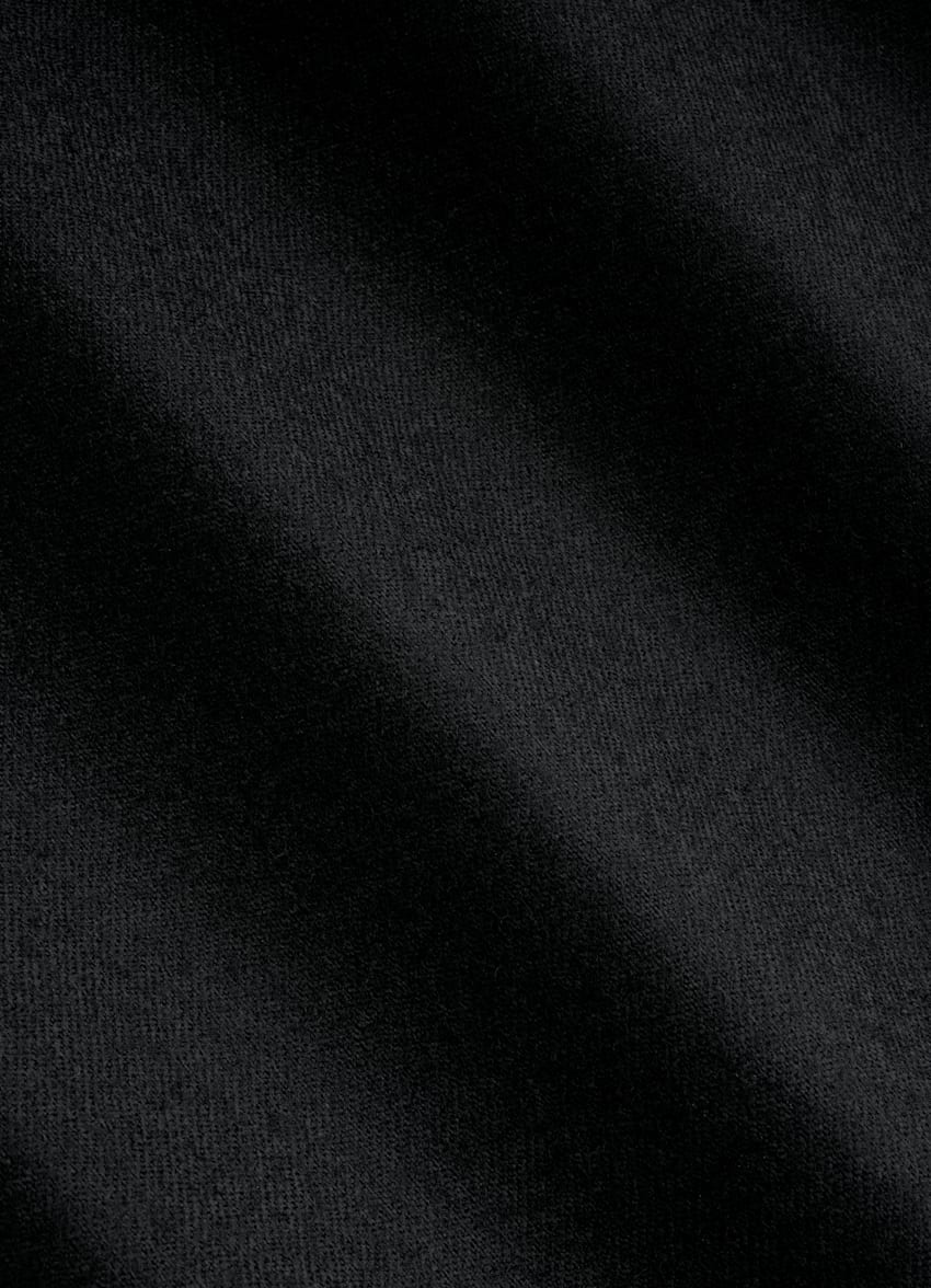Black Relaxed Fit Roma Suit Jacket