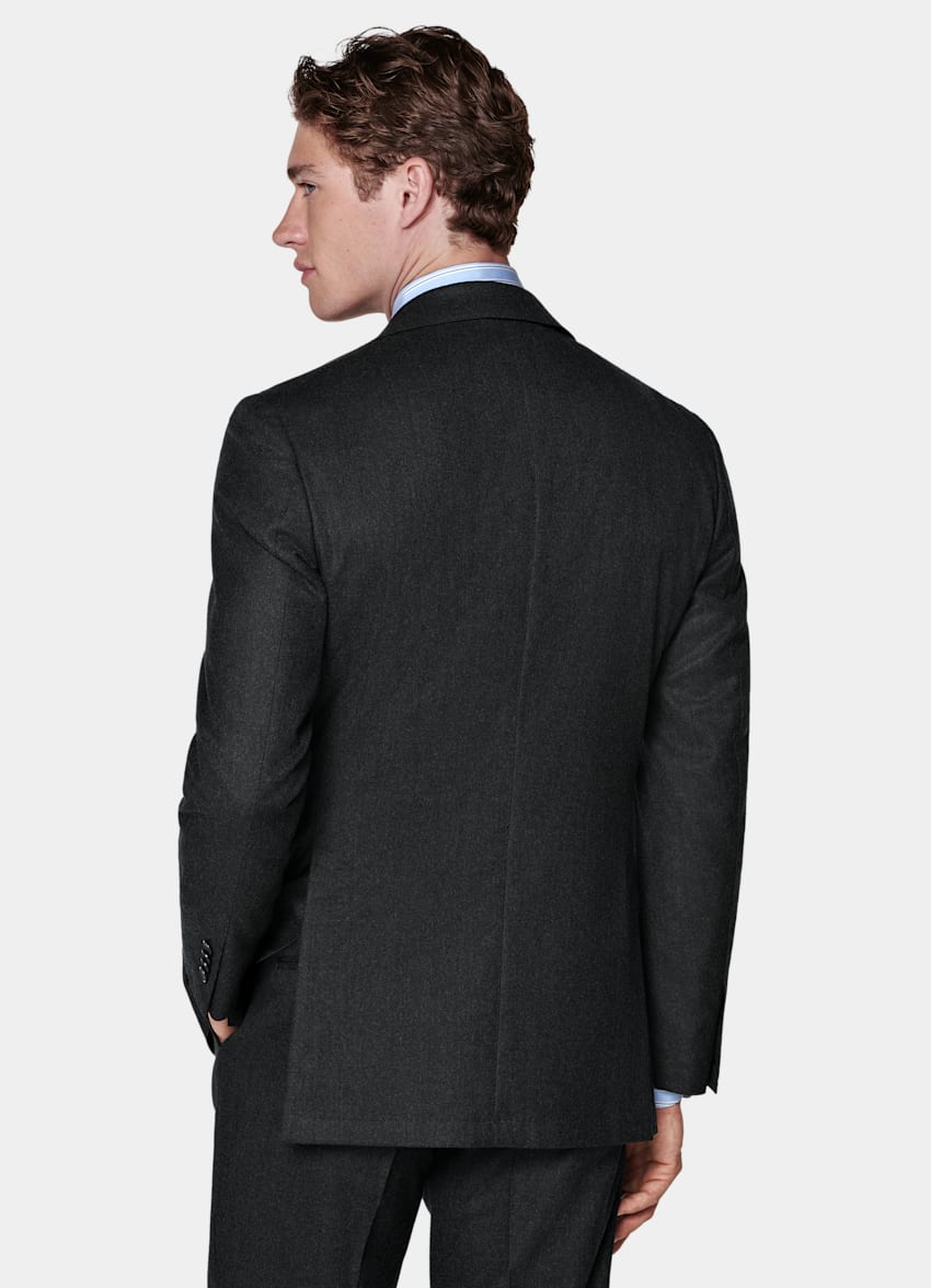 Dark Grey Tailored Fit Havana Suit