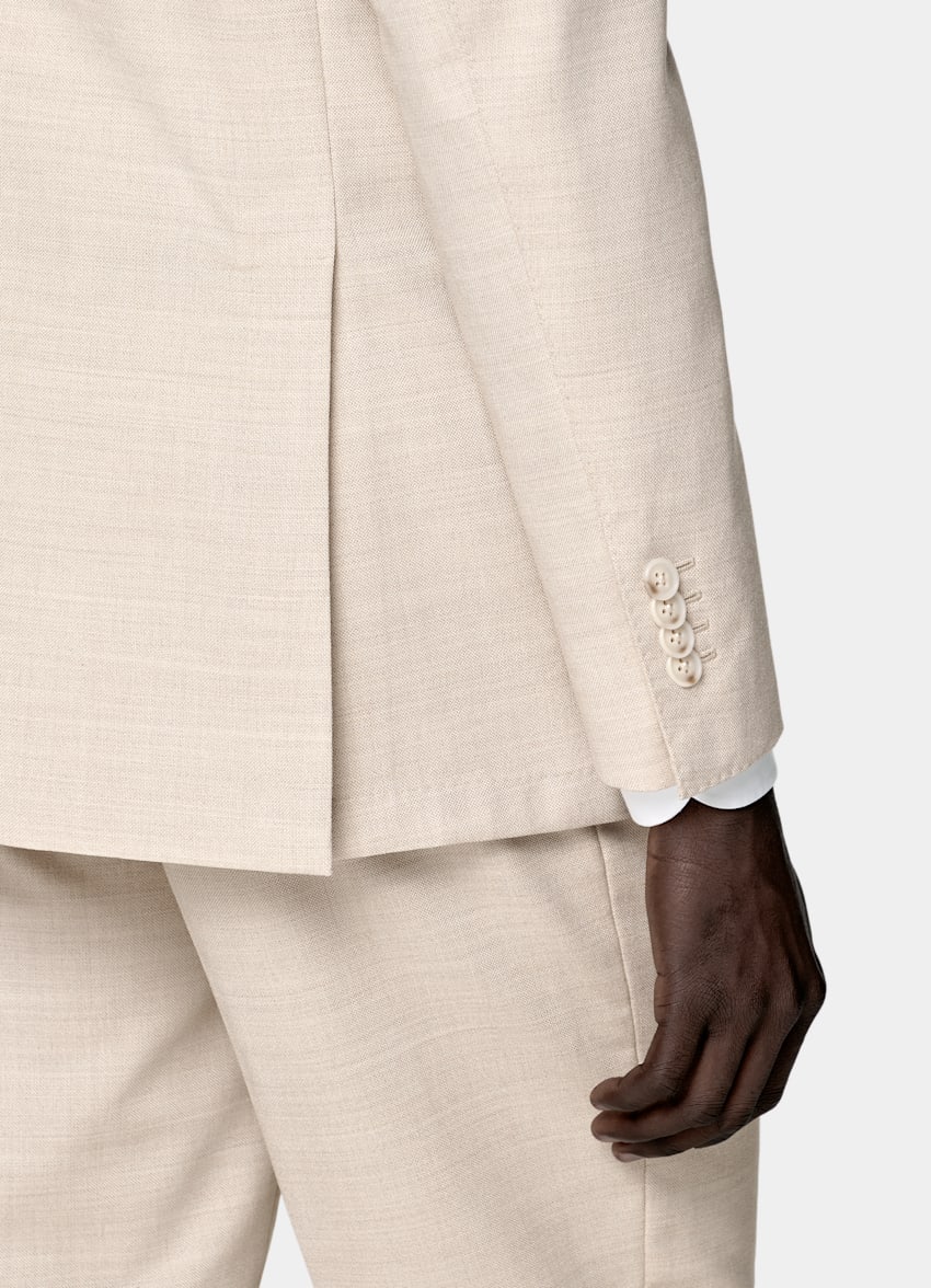Sand Tailored Fit Havana Suit