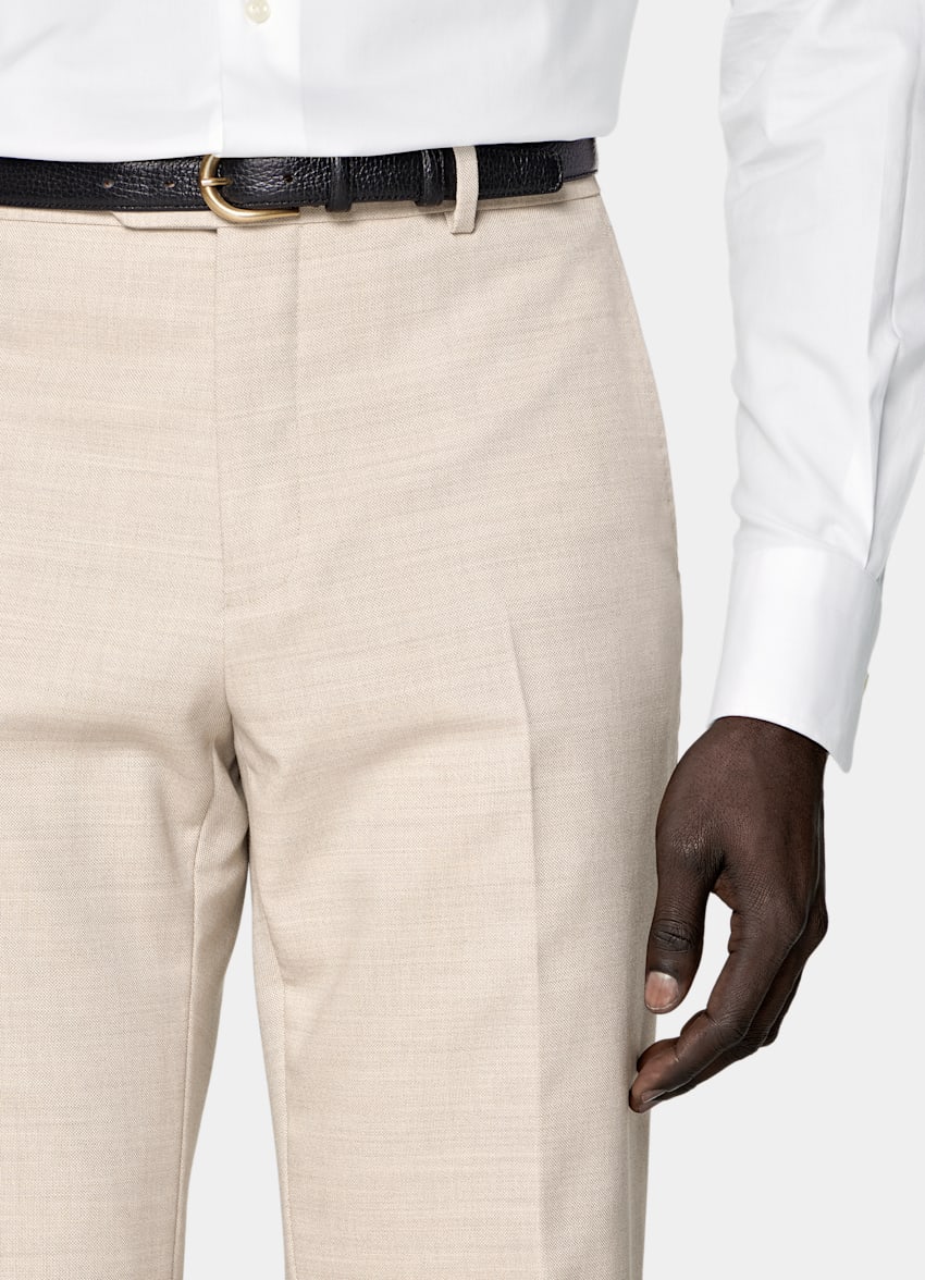 Sand Tailored Fit Havana Suit