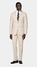 Sand Tailored Fit Havana Suit