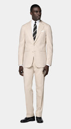 Sand Tailored Fit Havana Suit