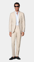 Sand Tailored Fit Havana Suit