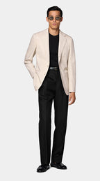 Sand Tailored Fit Havana Suit Jacket