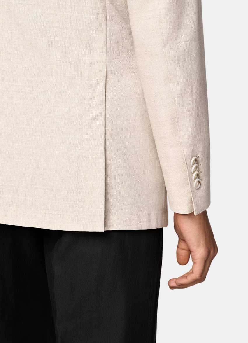 Sand Tailored Fit Havana Suit Jacket