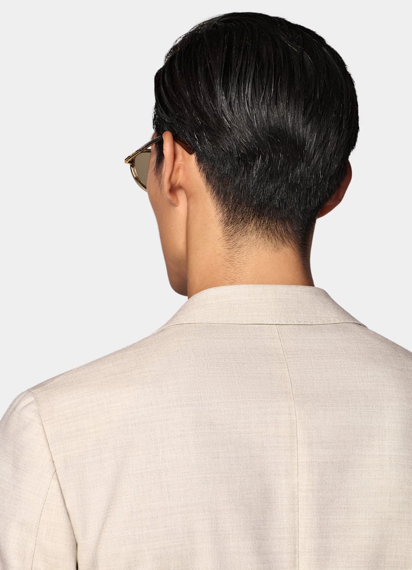 Sand Tailored Fit Havana Suit Jacket