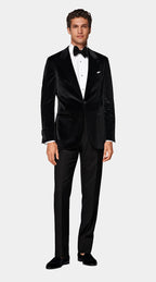 Black Tailored Fit Havana Dinner Jacket