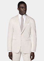 Light Taupe Tailored Fit Havana Suit