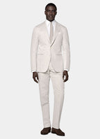 Light Taupe Tailored Fit Havana Suit