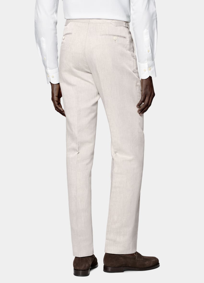 Light Taupe Tailored Fit Havana Suit