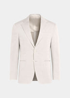 Light Taupe Tailored Fit Havana Suit Jacket