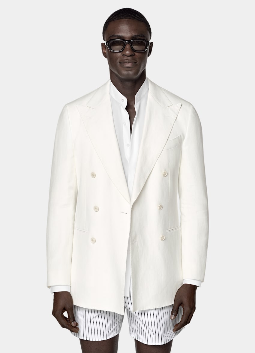 Off-White Tailored Fit Havana Suit Jacket