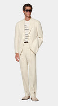 Sand Relaxed Fit Roma Suit