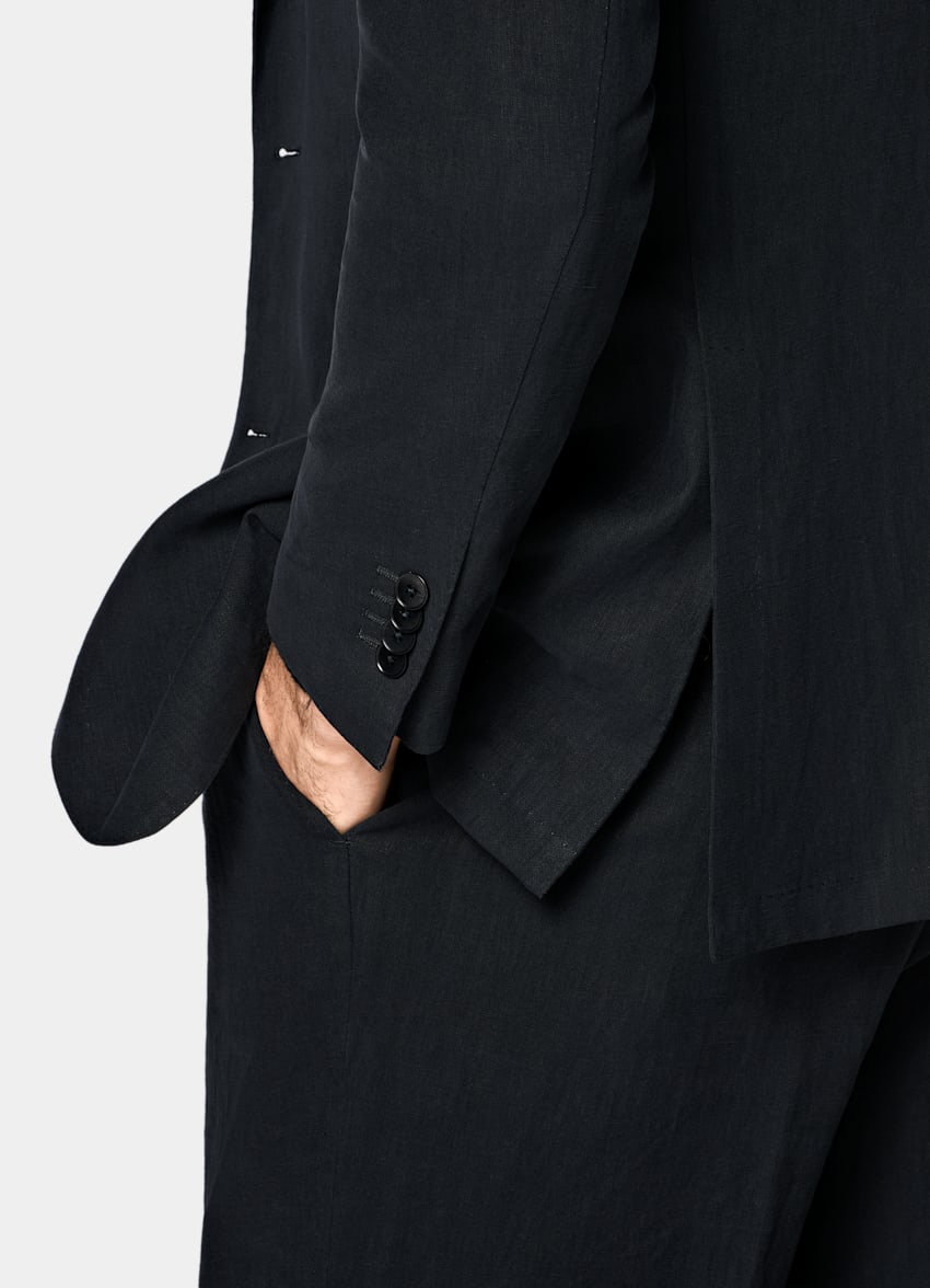Navy Relaxed Fit Roma Suit