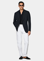 Navy Relaxed Fit Roma Suit Jacket
