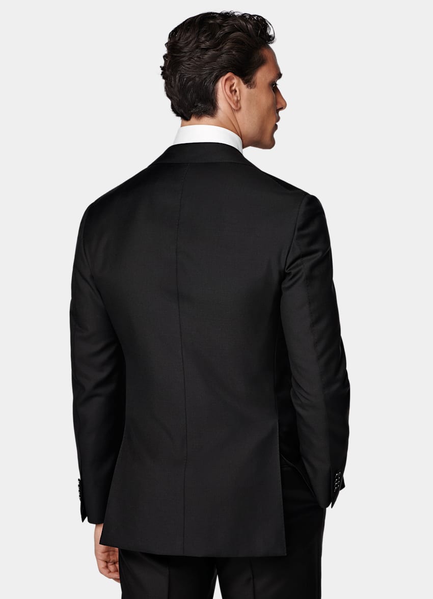 Black Tailored Fit Havana Suit