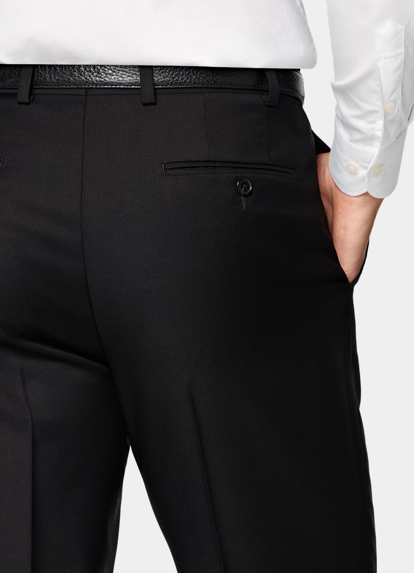 Black Tailored Fit Havana Suit