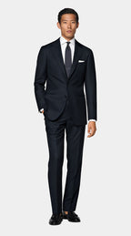 Navy Tailored Fit Havana Suit