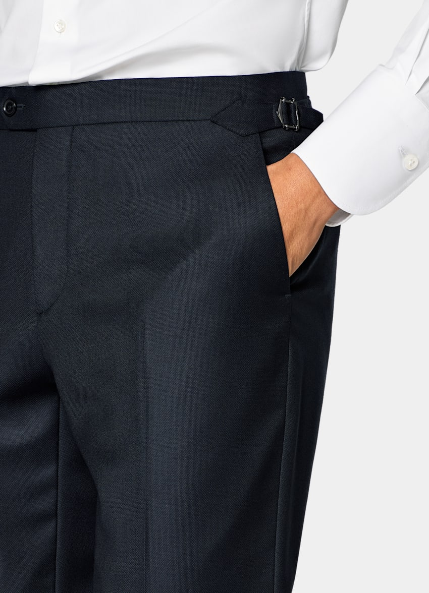 Navy Tailored Fit Havana Suit