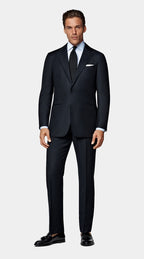 Navy Tailored Fit Havana Suit