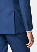 Mid Blue Three-Piece Tailored Fit Havana Suit