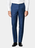 Mid Blue Three-Piece Tailored Fit Havana Suit