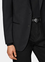 Black Perennial Tailored Fit Havana Suit Jacket