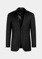 Black Perennial Tailored Fit Havana Suit Jacket