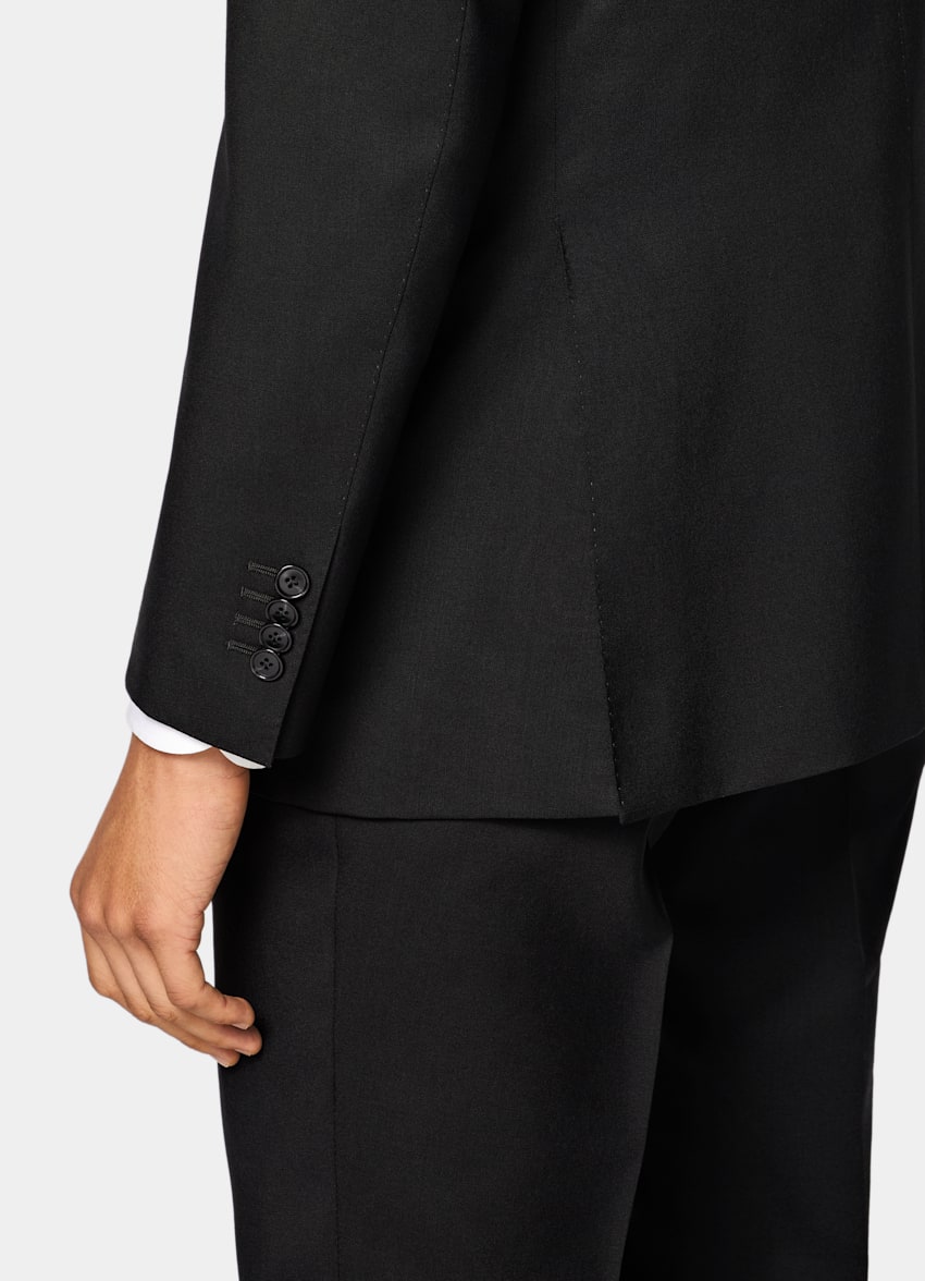 Black Perennial Tailored Fit Havana Suit