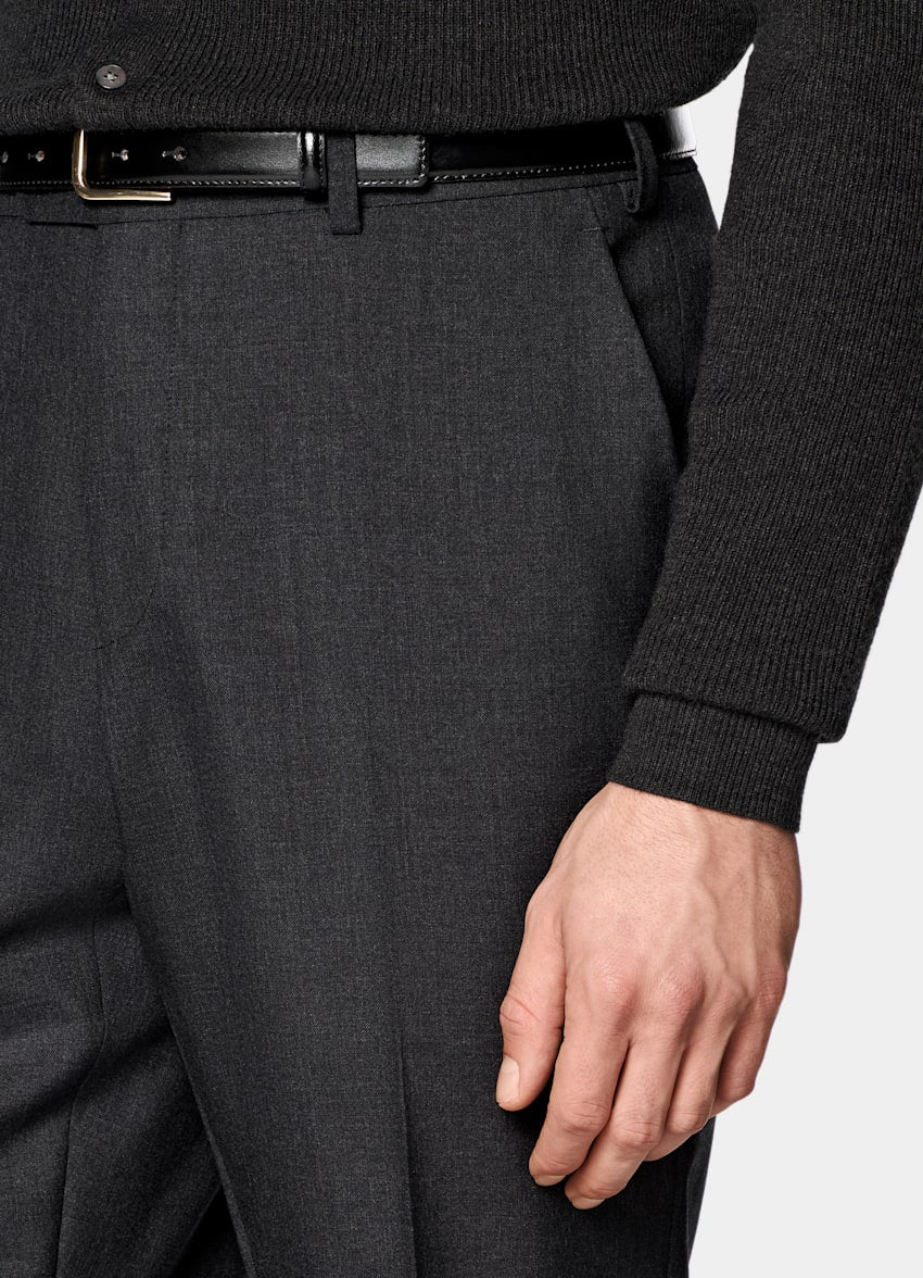 Dark Grey Perennial Tailored Fit Havana Suit