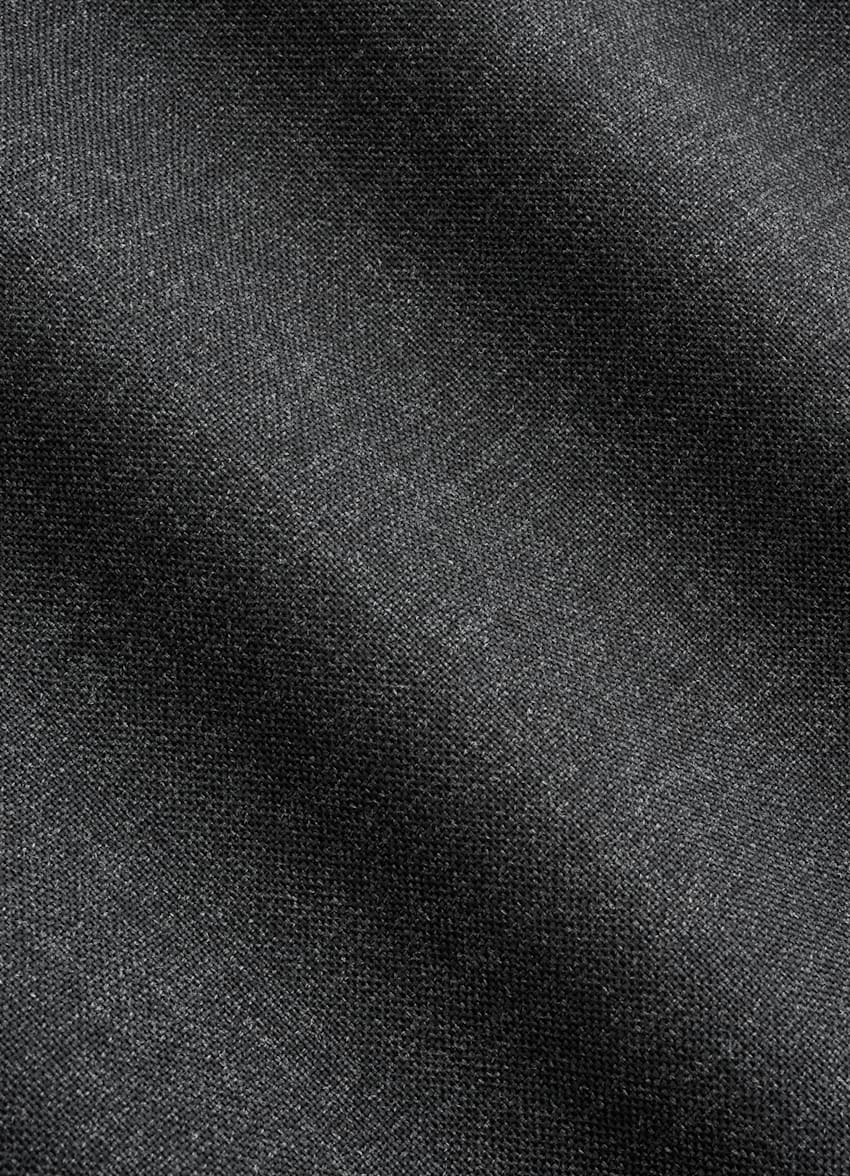 Dark Grey Tailored Fit Havana Suit Jacket