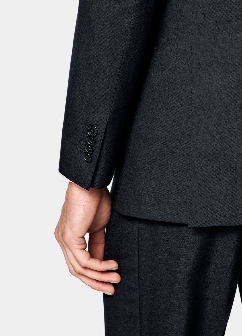 Navy Perennial Tailored Fit Havana Suit
