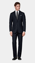 Navy Perennial Tailored Fit Havana Suit