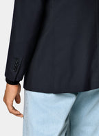 Navy Tailored Fit Havana Suit Jacket