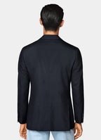 Navy Tailored Fit Havana Suit Jacket