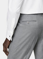 White Cutaway Collar Shirt