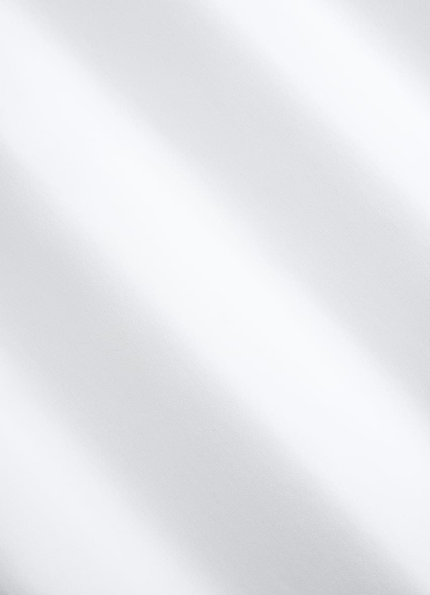 White Cutaway Collar Shirt