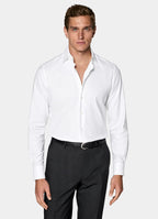 White Classic Collar Shirt