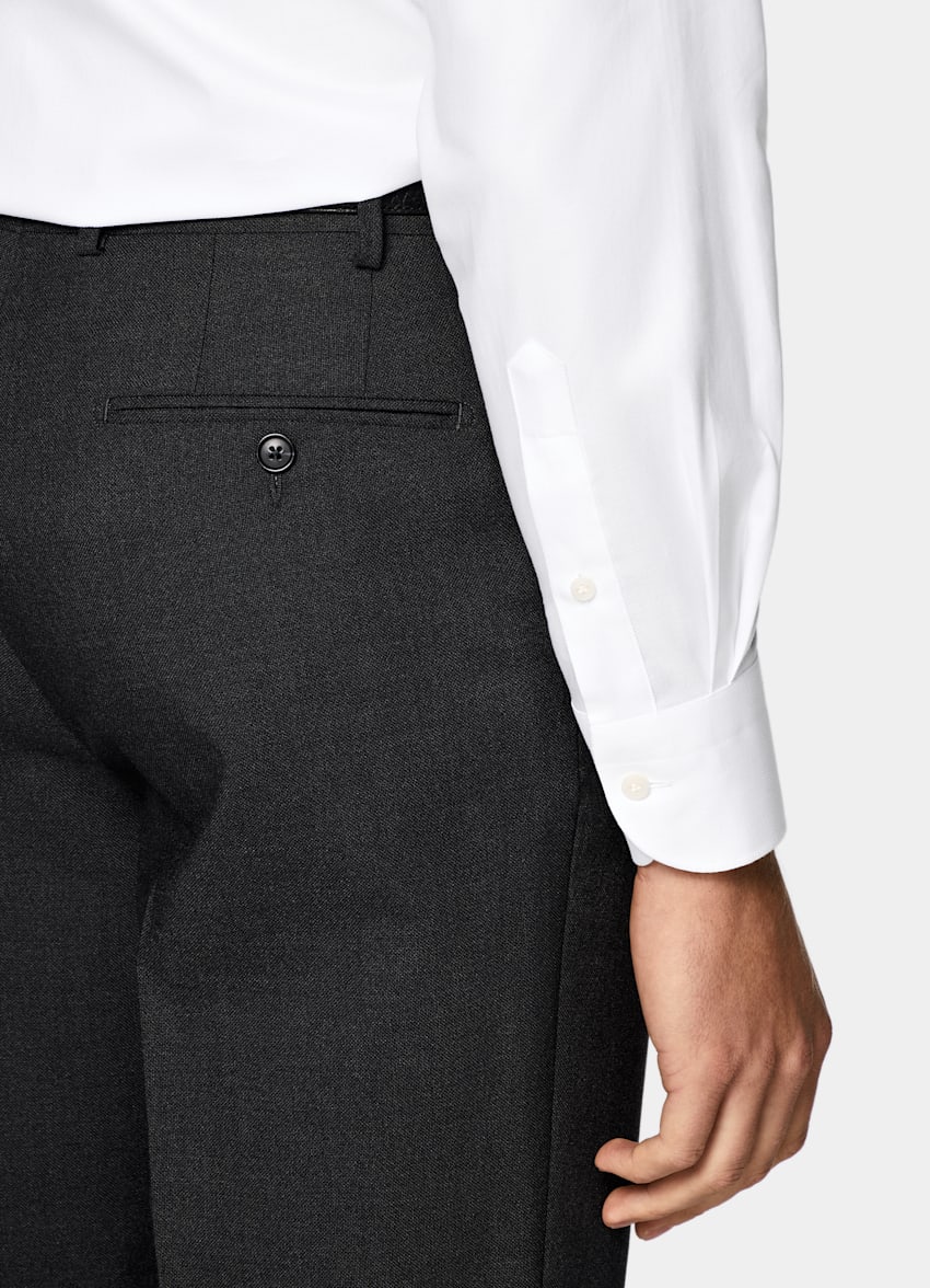 White Classic Collar Shirt