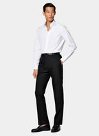 White Classic Collar Shirt