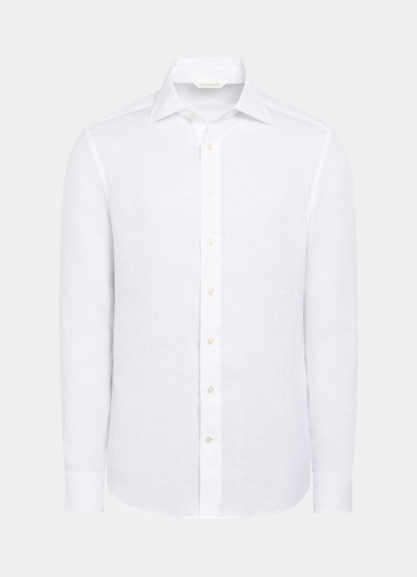 White Linen Shirt
