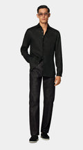 Black Linen Shirt