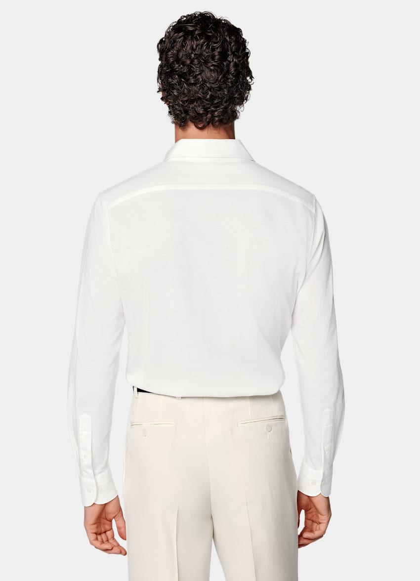 Off-White Cotton Shirt