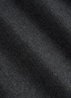 Dark Grey Cotton Flannel Shirt