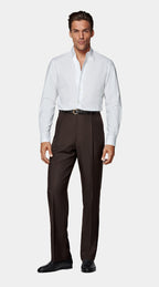 White Classic Collar Shirt