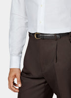 White Classic Collar Shirt