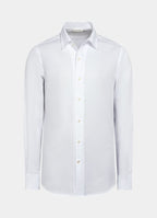 White Classic Collar Shirt